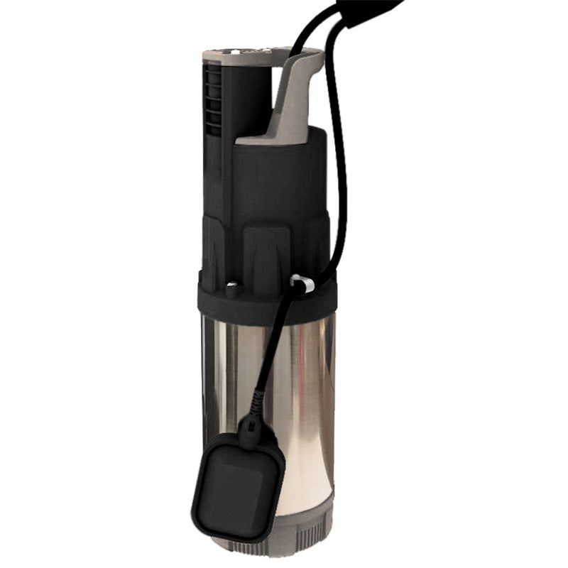a submersible water pump with a float valve