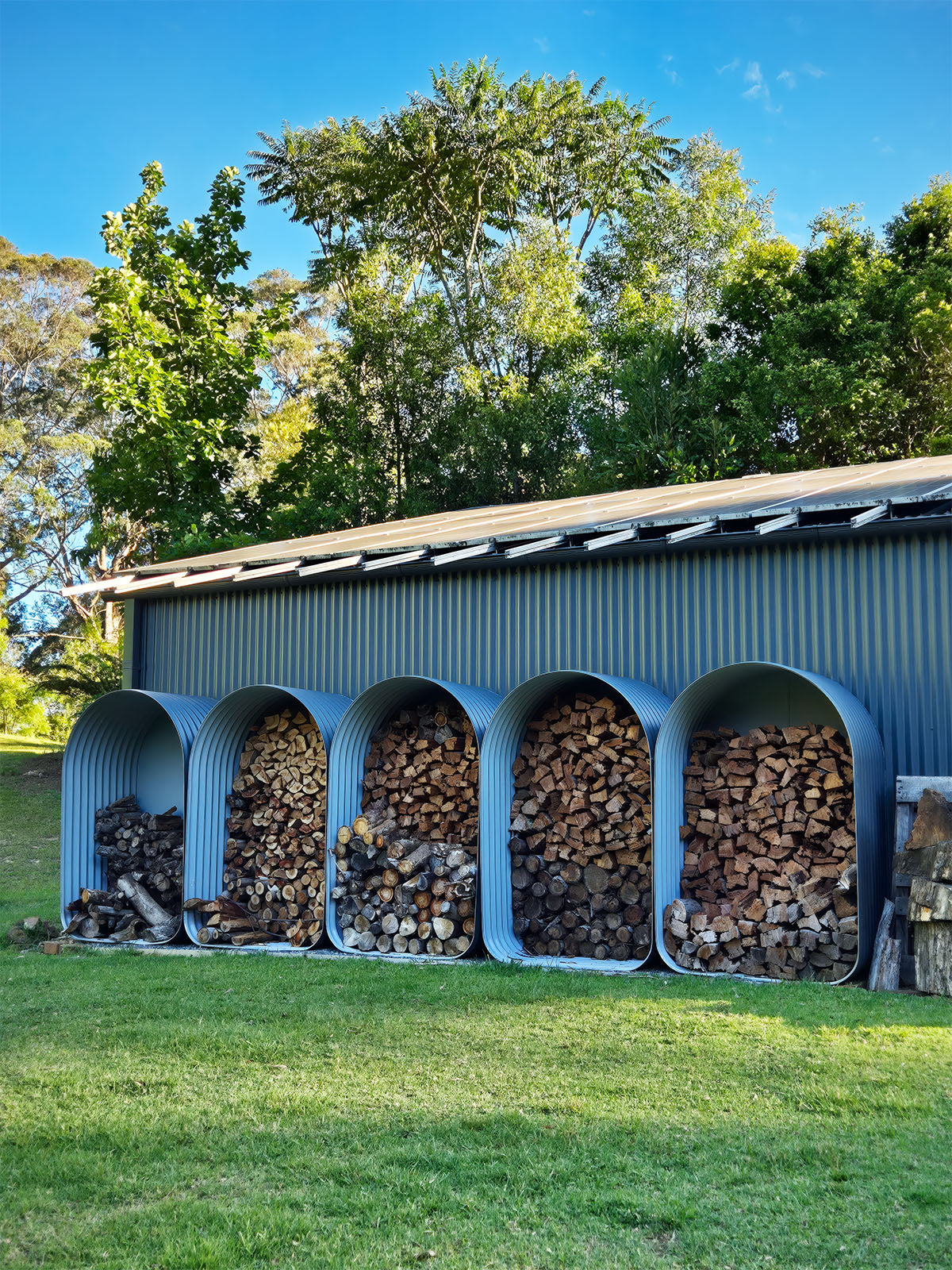 Firewood Storage Hutch