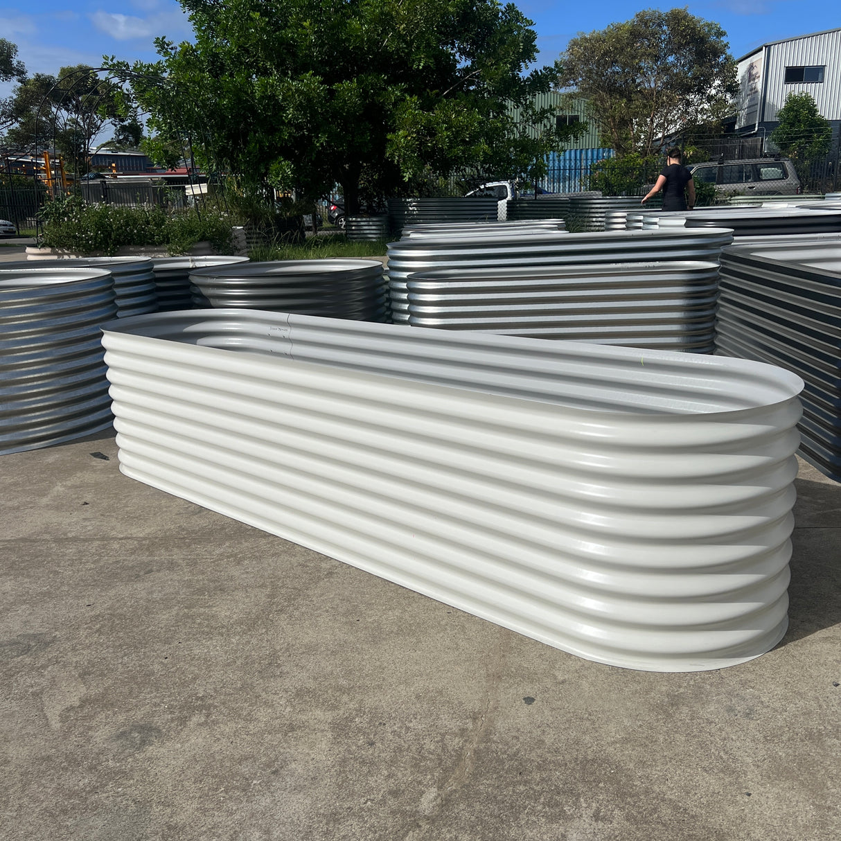 3100 x 750 x 635 Slimline Garden Bed