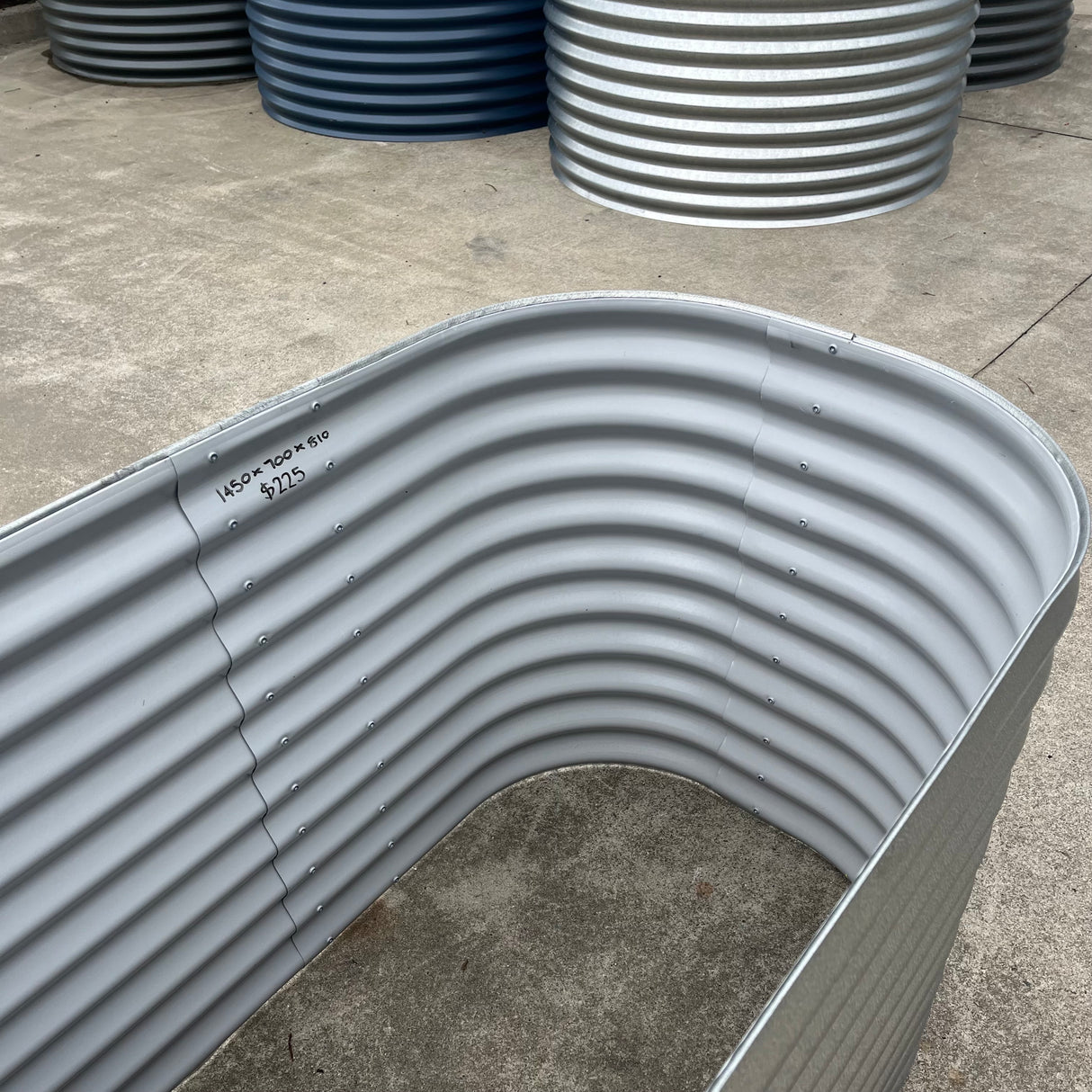 1450 x 700 x 810 Modline Garden Bed